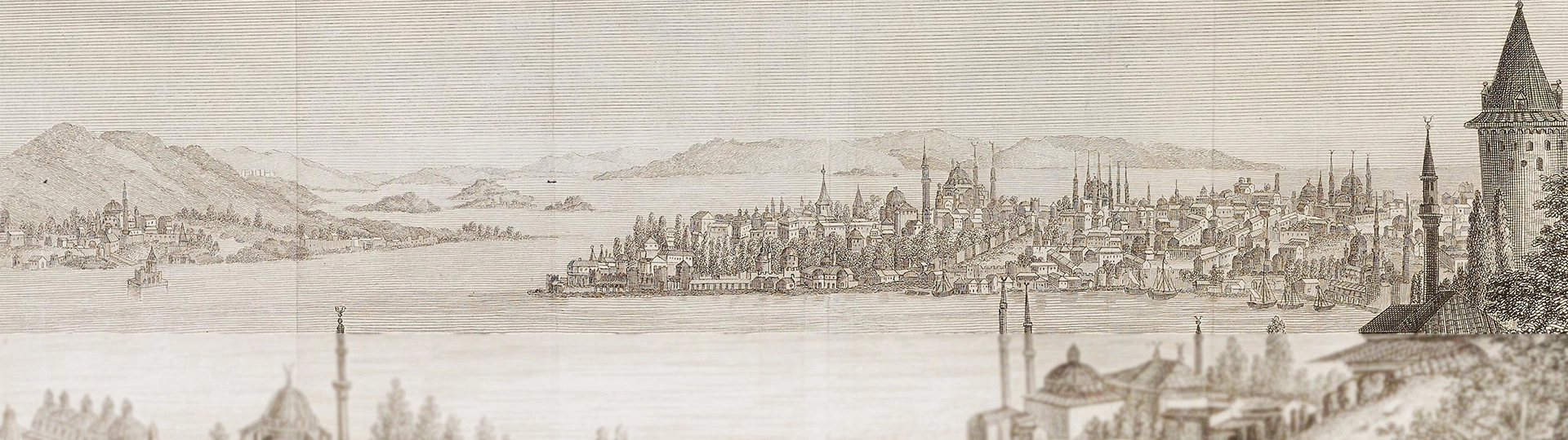 Ansicht von Konstantinopel